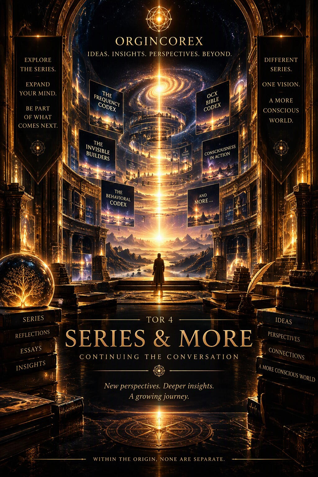 Tor 4 - Series & More Cosmic gallery representing OrginCoreX series, ideas, insights and evolving perspectives.